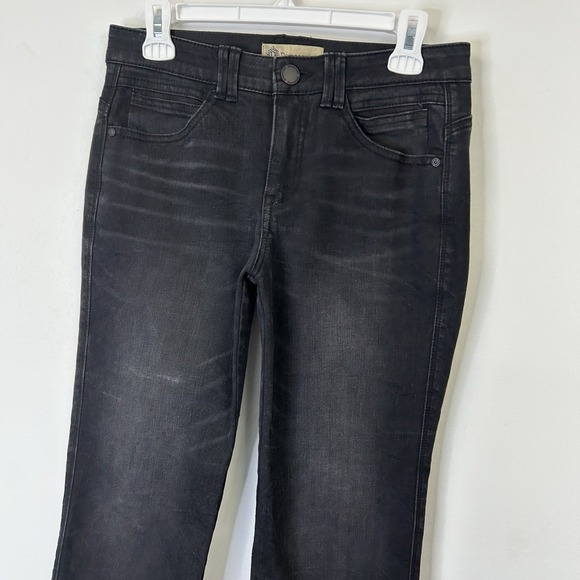 Democracy Ab Technology Kick Flare Jeans Women's Size 4 Black - Picture 3 of 11